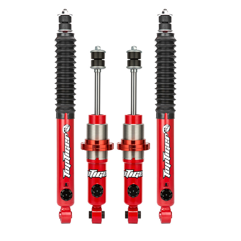 Twin Gas Charged Adjustable Shock Absorbers 4x4 For Toyota Prado 90 Off Road